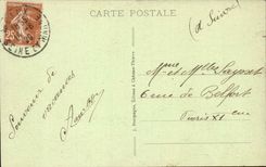 Meaux CPA Seen from of the walk of Trinitaires