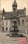 Autun - the Fountain - CPA