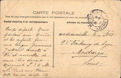 Autun - the Fountain - CPA