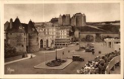 Dieppe - kleine Tabellen von Normandie - Drehkopfe das Theater das Schloss und der Esplanade - CPA