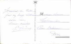 Menton - the Cheap Hurdy-gurdy - CPA