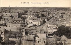 CPA Mans Panoramic View (right bank)