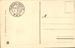 CPA Pau das Schloss die Aufnahmevorrichtung von Henri IV