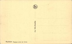 CPA Rochefort Landscape with the wood of Falizes (peasant in the drill trades)