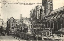 Rouen - Court of Albane - Northern dimension of the Cathedral - CPA