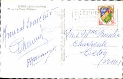 Dieppe - das alte Schloss - CPA