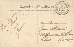 Dieppe - der Leuchtturm - Tag des Sturms - Leuchtturm - CPA