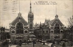 Fecamp - Benediktiner - Ansicht genommener allgemeiner Garten - CPA