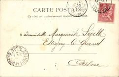 Le Havre - Entrance of the Port - Souvenir of Le Havre CPA