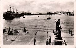 Toulon - Genius of the Sea and the Exit of Port CPA