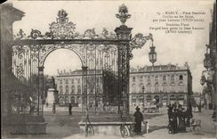 Nancy CPA Place Stanislas GRilles en fer forge par Jean Lamour 