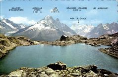 CPA le lac Blanc Vallee de Chamonix mont Blanc