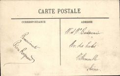 CPA Palate of Fontainebleau Allee of Sully