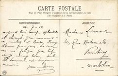 CPA Vichy Entrance of the baths of 2nd class