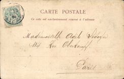 CPA Clisson District of the Trinity seen from of the castle