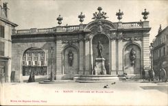 Nancy - Fontaine et Place Callot - CPA 