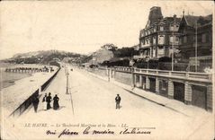 Le Havre - die Seeprachtstrasse und das Heve CPA