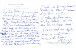 CPA Couleur sur Paris Les Tuileries et l'arc de triomphe du Carrousel