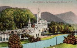 Lourdes CPA the basilica and swimming pools