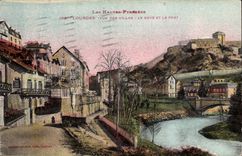 Lourdes CPA Seen of the villas Gave and the fort