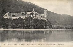 Umlagerungen von Aix les Bains CPA See von Le Bourget und das ababye von Hautecombe