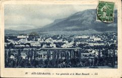 Aix les Bains CPA View and el Mont Revard