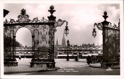 Nancy - Place Stanisas - Grilles Jean Lamour - CPA 