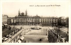 Nancy - Place Stanisas - Vue de l'Arc de Triomphe - CPA 