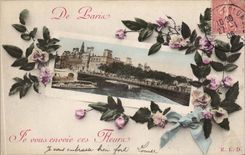 Paris - Je Vous envoie ces Fleurs - CPA 