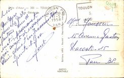 Toulon - View - CPA