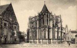 Tours - La Cathedrale Saint Galien - CPA 