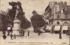 Bordeaux CPA the place Statue of Tourny and the course of Verdun
