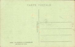 CPA the castle of Josselin to the moonlight