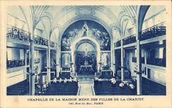 CPA Vault of the head office of the girls of 140 rue du Bac Paris charity