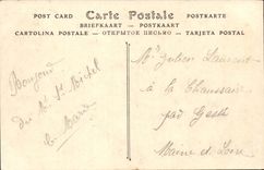 Mont Saint Michel CPA Cote is (sinning)