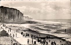 Ault Onival CPA the beach seen of the terrace