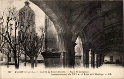 Tours CPA Cloitre de St Martin Style Renaissance Tour de l'horloge