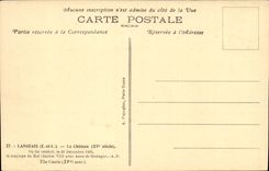 Langeais CPA Le chateau