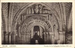 Loaches CPA Porch of collegial St Bear