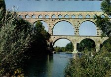 CPA the bridge of Gard