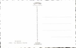 Nimes-MODERNE KARTE das quadratische Haus