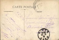 Nimes CPA der Pradier Brunnen