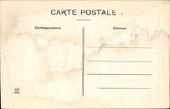 Luchon CPA View and melts of the mountains borders