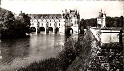 Chenonceau CPA Le chateau et la tour des Marques