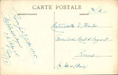 Surroundings of Rouen CPA Bonsecours Church Together