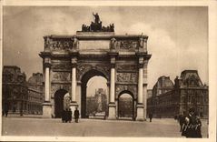Paris CPA Arc de rtiomphe du Carrousel 