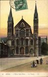 Reims CPA die Kirche Saint Remy die Front