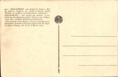 Douaumont CPA the soldier of the Right