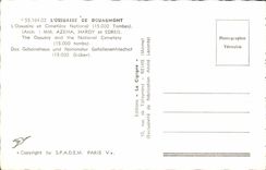 The ossuary of Douaumont MODERN CARD national Cemetery (15000 tombs)