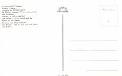 The ossuary of Douaumont MODERN CARD the cloister